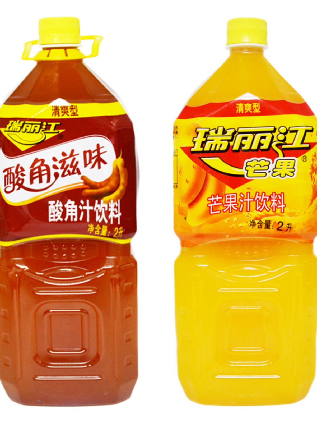 云南瑞丽江酸角汁饮料芒果汁果蔬汁芒果汁风味饮品 2升x2瓶装整箱