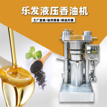 乐发立式液压榨油机设备油坊冷热两中全套27斤型全自动核桃榨油机