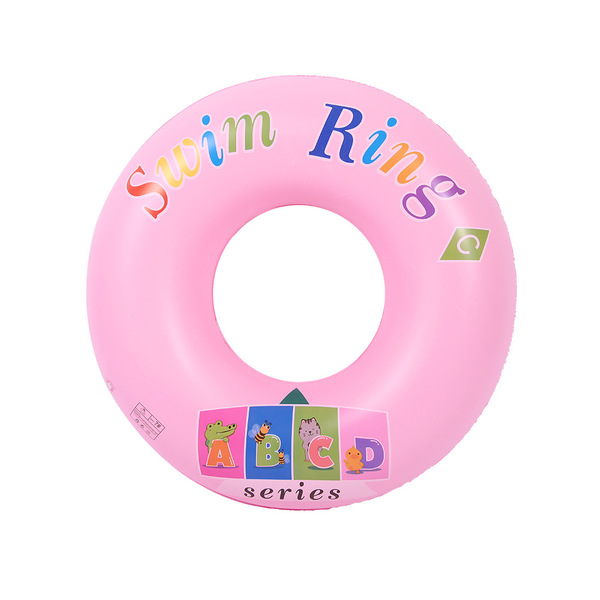 Inflatable cartoon water swimming ring PVC for swimming