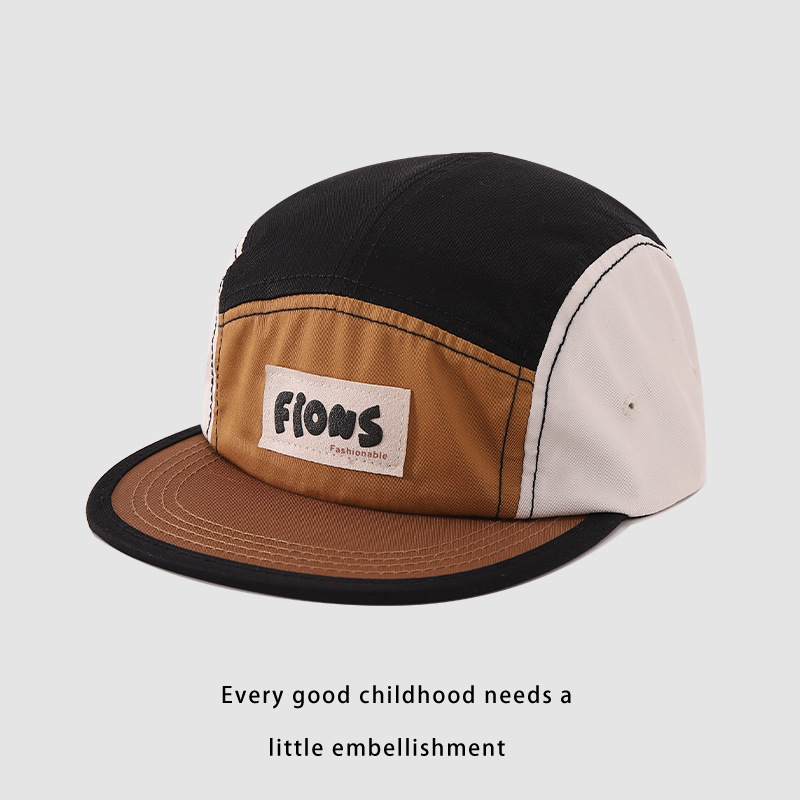 Sombreros para niños sombreros de béisbol para niños FiONS sombreros de baile callejero de borde plano sombreros de hip hop para niños sombreros de boca de duck