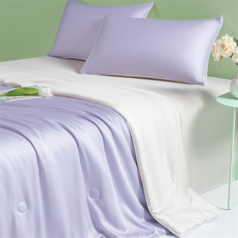 더블콤비네이션 - 히아신스 퍼플 + 바닐라 그레이 [시원하지만 얼음이 아니라 알몸으로 잘 수 있음]