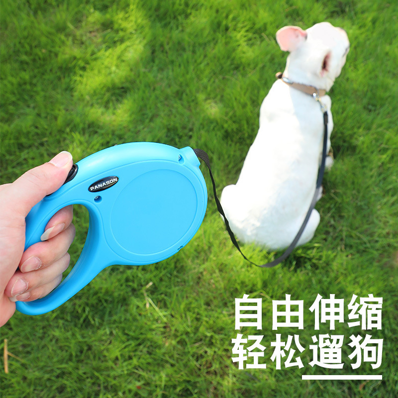 牽引ロープ 5 メートルペット犬自動格納式牽引ロープテディコーギー外出犬ロープ犬牽引装置|undefined