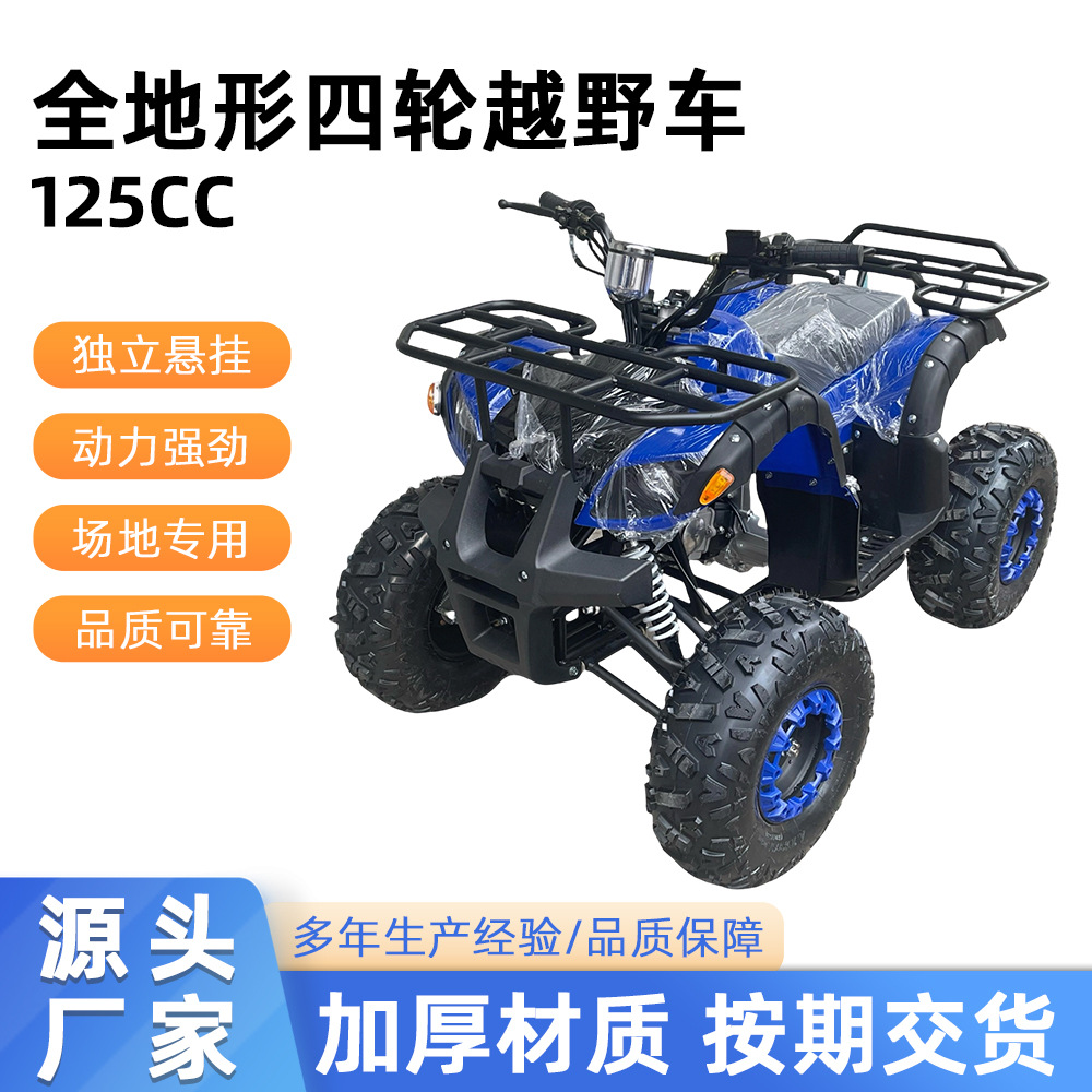 Vehículo todoterreno de cuatro ruedas para playa, Little Bull, kart todoterreno para adultos, motocicleta de nieve de 125cc, bicicleta de montaña