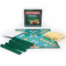 教育学习玩具SCRABBLE GAME英文拼词游戏提高英语词汇量拼字游戏