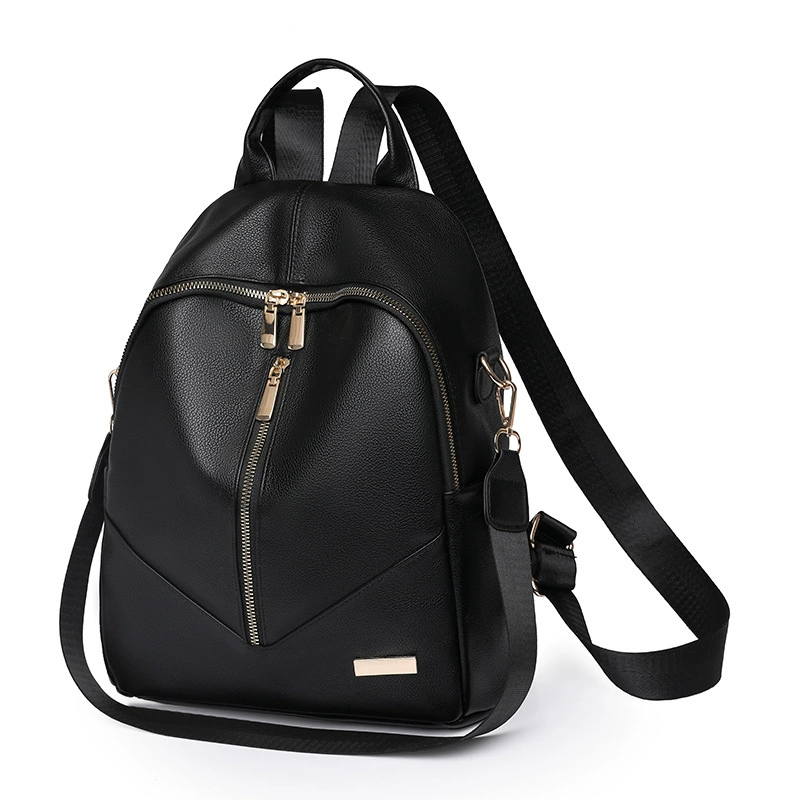 Polyurethane winter capacious backpack for leisure for traveling, for import, 2023