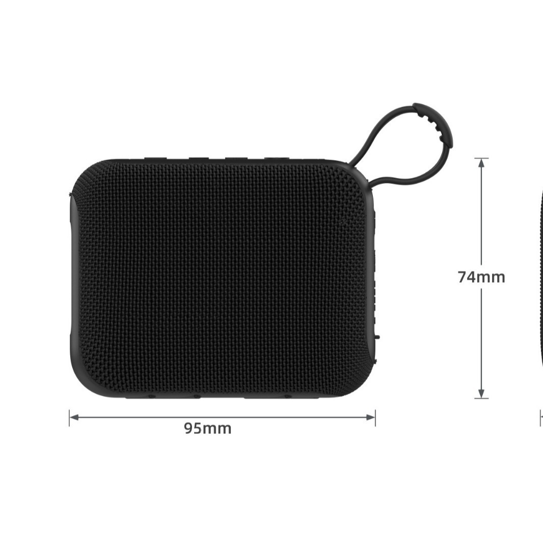 Nuevo altavoz Bluetooth GO4 inalámbrico portátil deportes al aire libre mini subwoofer audio hogar pequeño pistola de acero regalo