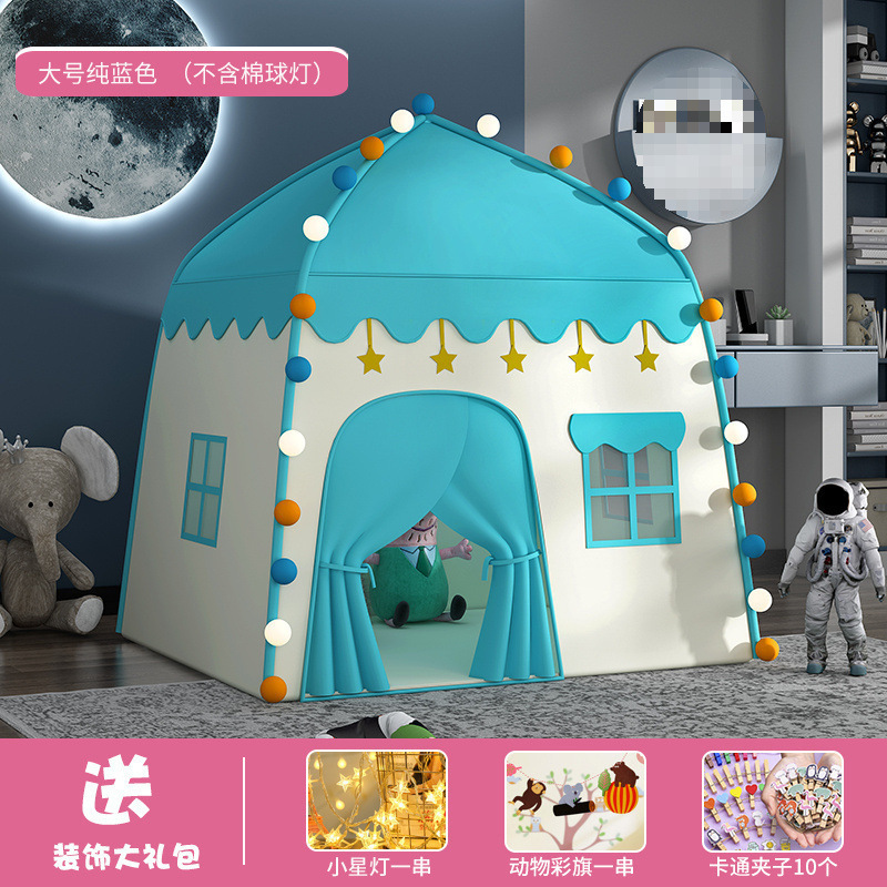 Nuevas tiendas de campaña para niños princesas interiores niñas caseras dormitorios juegos casa de bebés castillo casa pequeña cama cama separada