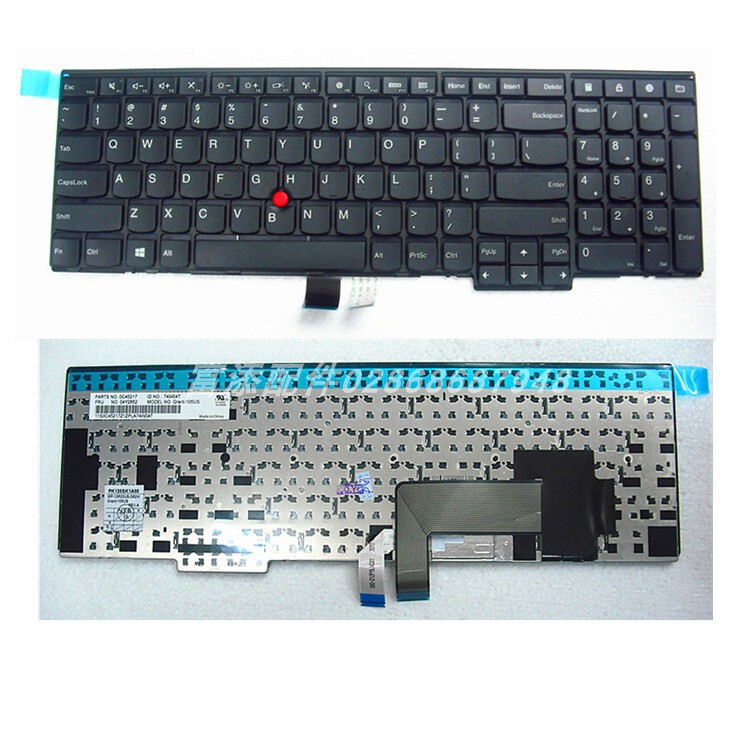 Applicable to Lenovo ThinkPad E531 L540 W540 T540P E540 W550 W541 keyboard