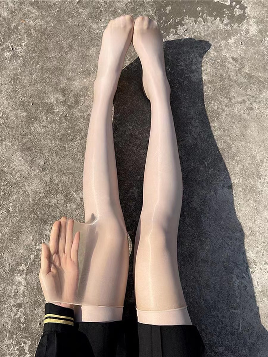 무릎위 마유양말(커피색)