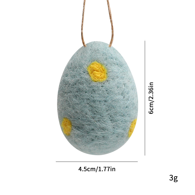 Explosiones transfronterizas huevos de Pascua muñecas de Pascua muñecas de conejo de Pascua colgar adornos al por mayor