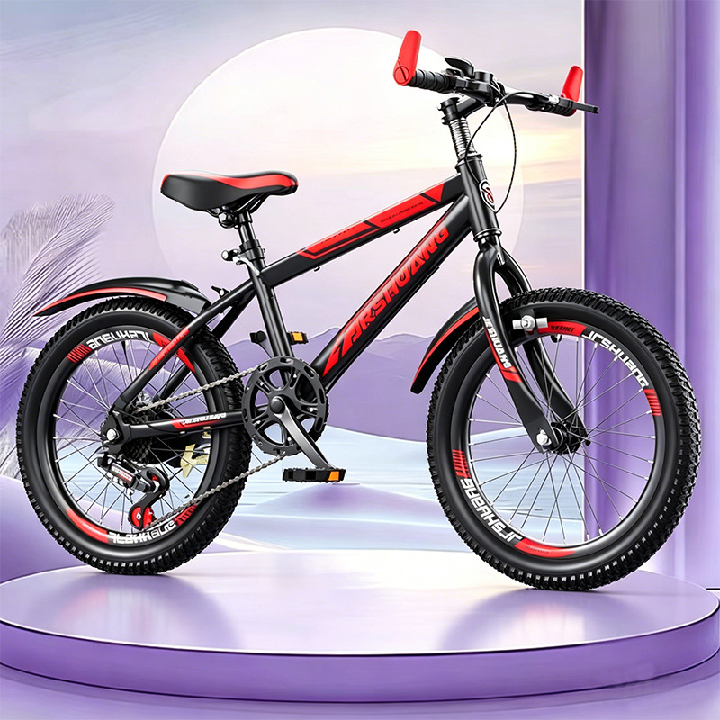 Bicicleta de montaña adolescente de velocidad única varón de velocidad de viaje ligero para mujeres 8 - 16 años de seguridad image 28