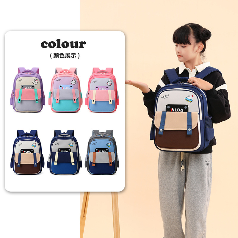 Nuevas mochilas escolares para niños y niñas, mochila de grados 1 - 3 de gran capacidad, mochila para niños.