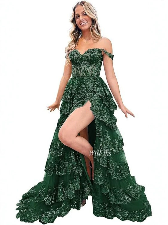 2026 al por mayor amazon nuevo vestido de noche floral vestido de lentejas largo vestido de vestido sexy europeo y americano