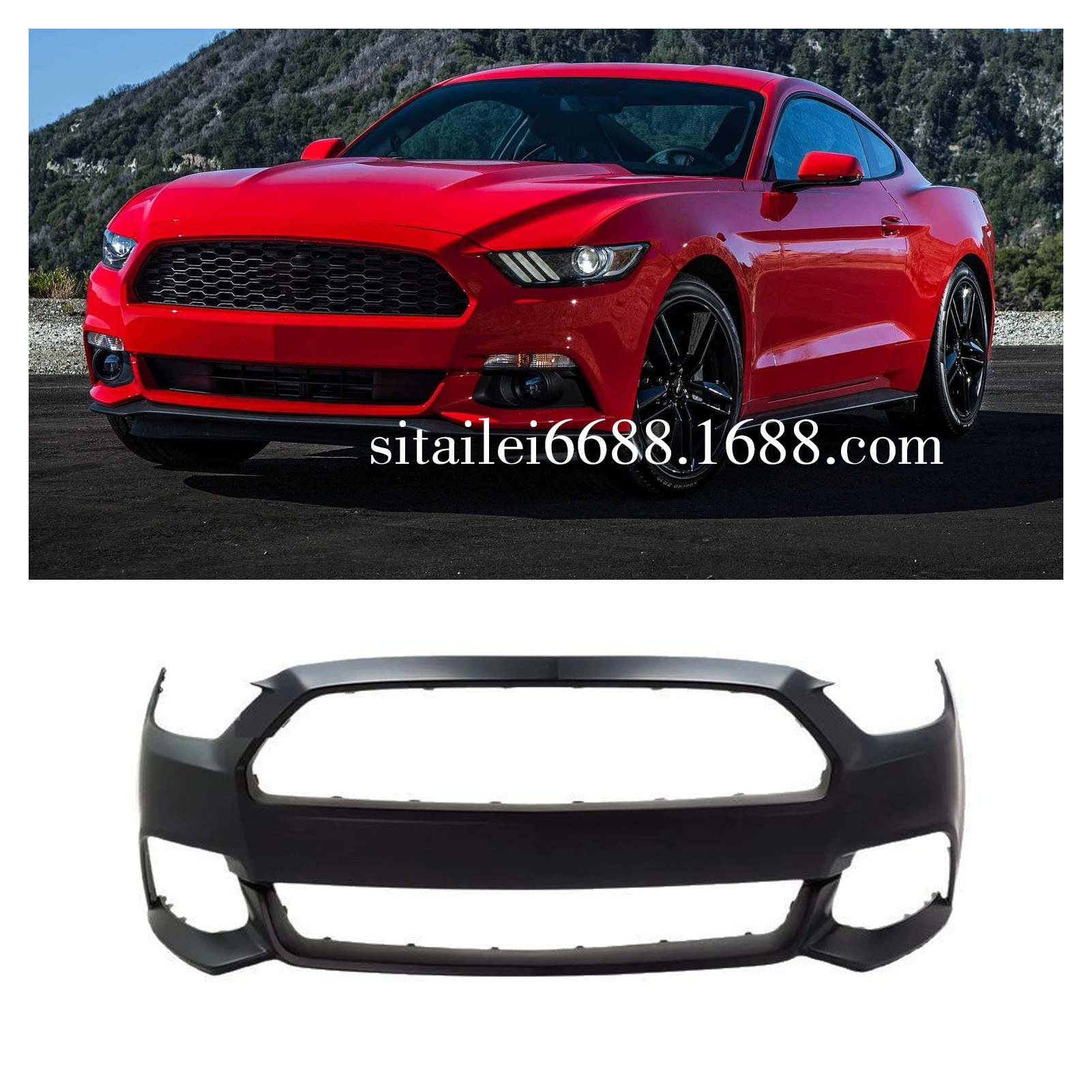 Для 15-17 моделей Ford Mustang передний бампер mustang передний бампер, окружающий переднюю поверхность