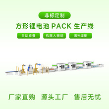 方壳电池组装线工商储能模组PACK生产线大单体动力电池组装线体