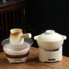 批發一件代發圍爐煮茶罐罐茶壺煮茶室內家用燒烤爐戶外打邊爐炭爐