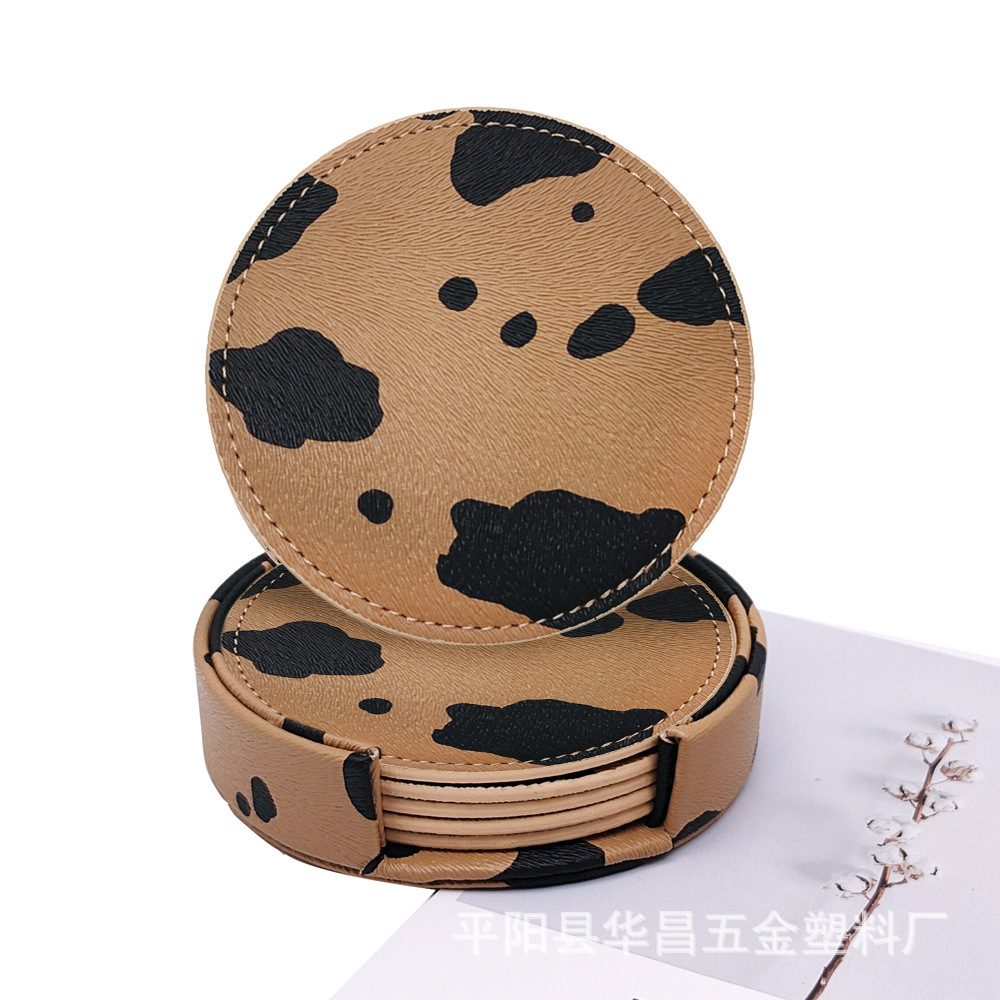 10cm 카키색 동물무늬 세트