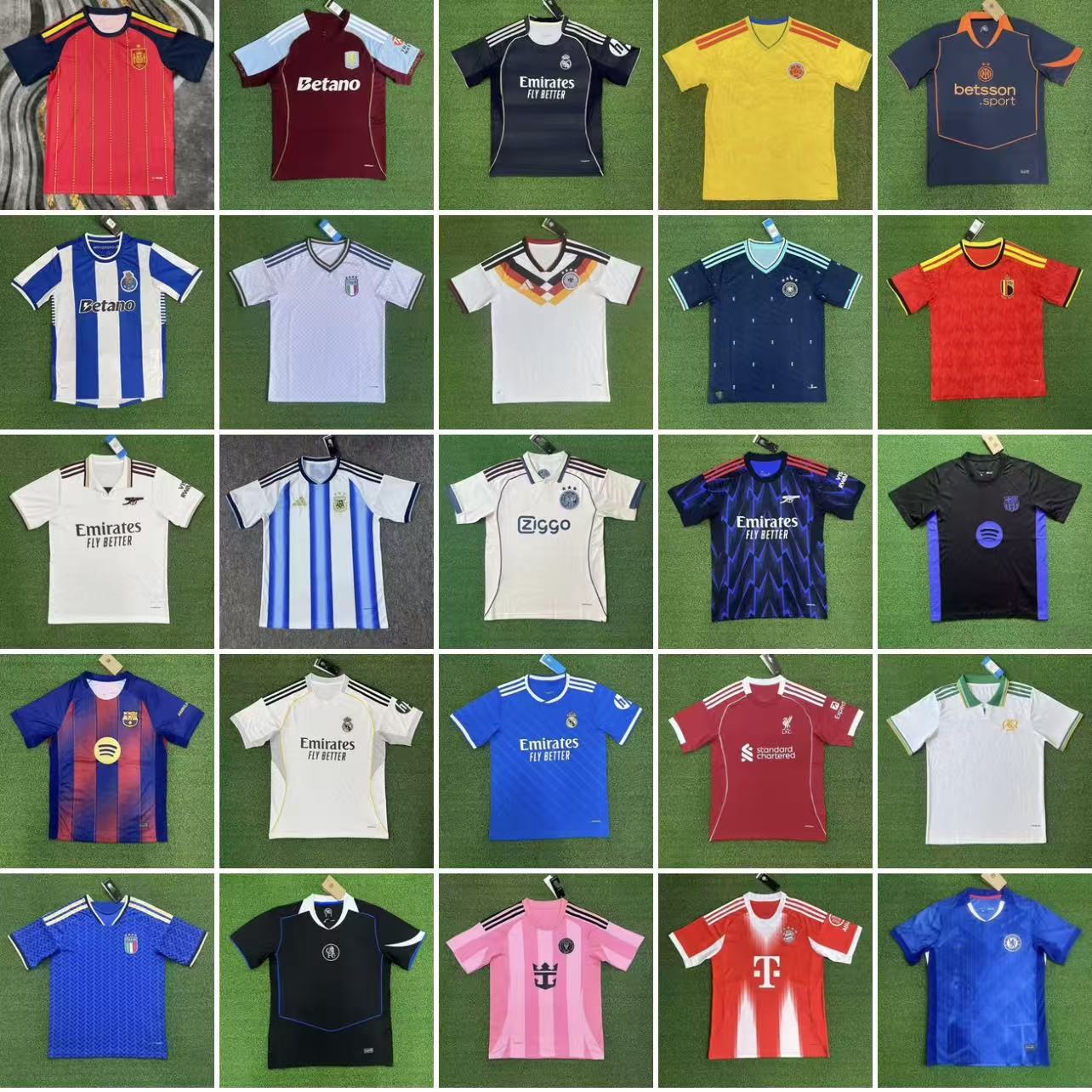 一件代发足球服守门员训练服经典款版本球衣