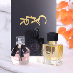 First Love Live Women's Perfume Set Long-lasting Fragrance Black Opium Men's Perfume Gift Set
