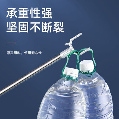 撑衣杆家用加长不锈钢晒衣挂挑衣取衣服衣叉晾衣杆伸缩