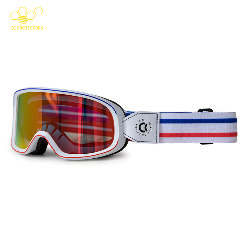 CC Knight gafas motocicleta HD gafas de visión simple retro gafas motocicleta al aire libre hombres y mujeres anti-niebla