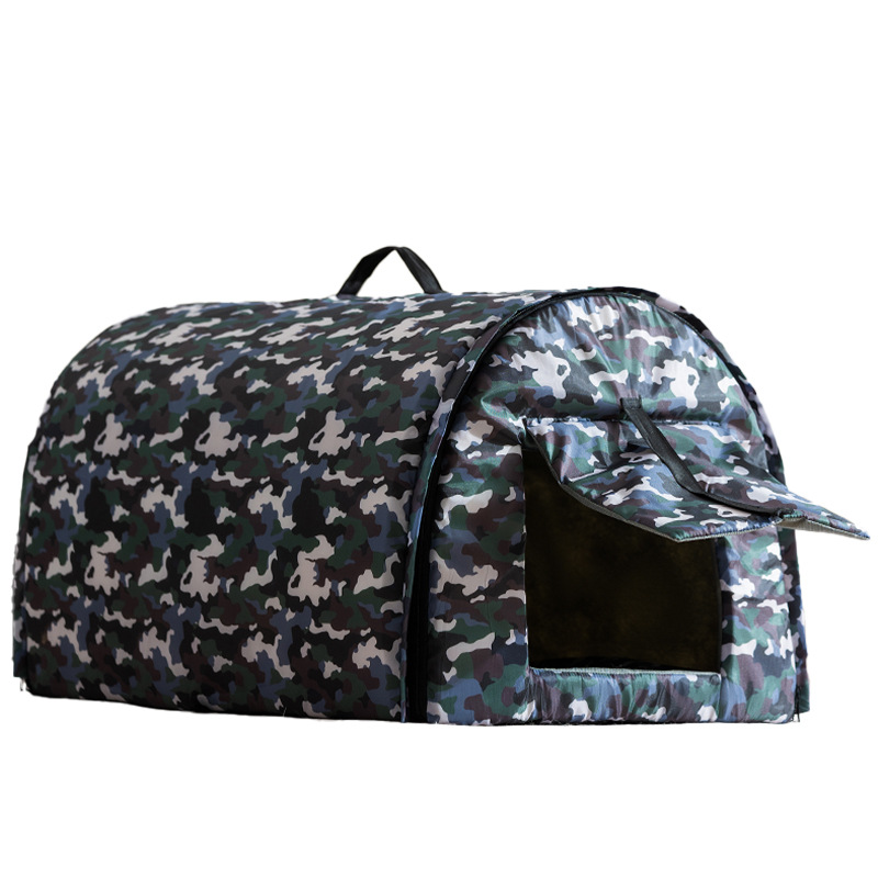 Otoño e invierno, cálido e impermeable, amor, animales callejeros, casa curva, nido de gatos, tienda de nieve y frío, nido de perros, nido de mascotas