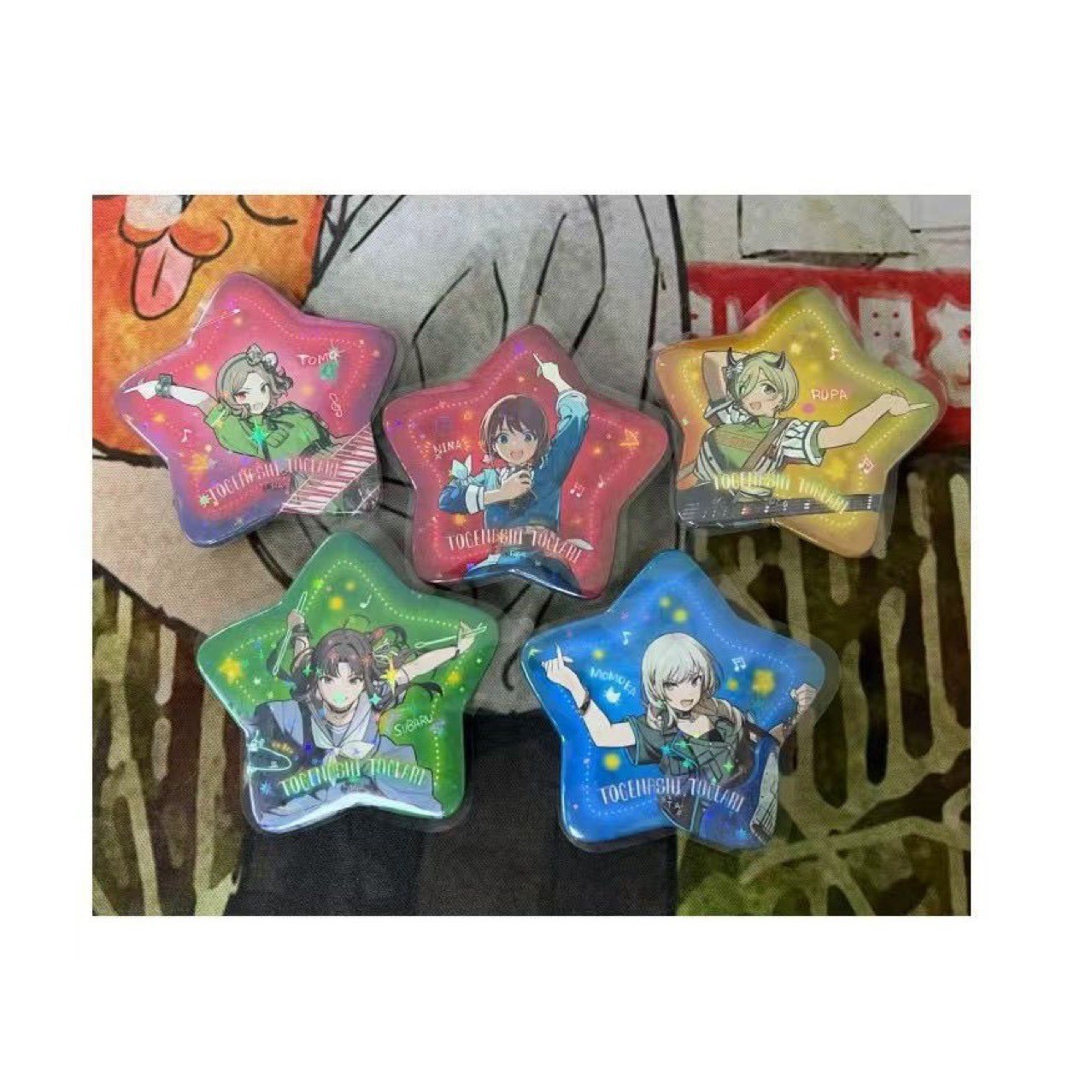 Auténtico 970006 El ancestro del Tao de la magia, el guano del cielo bendijo espías, estrella de animación, emblema perimetral broche