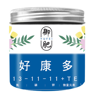 Japan imported haokangduo 13-11-11 orchid Dendrobium special fertilizer long-acting particles slow release fat succulent Rose