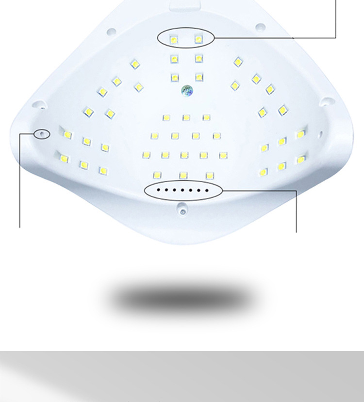 Tırnak Manikür UV LED Işık Kurutma Makinesi Hızlı Kuruyan Tırnak Cilası Işık Kurutucusu Ev ve Salon Kullanımı Tırnak Manikür Seti