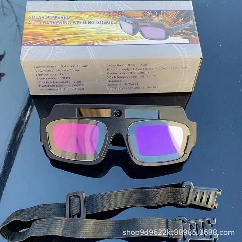 Солнечная автоматическая переменная сварка очки сварщик для защиты от сильного света