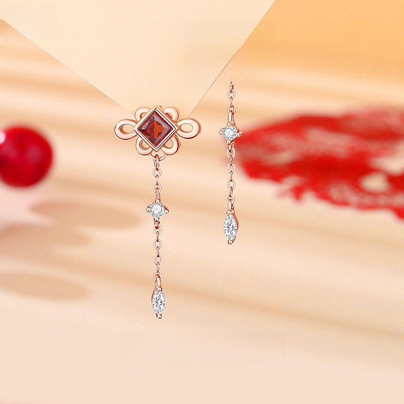 Genuine retro ethnic earrings