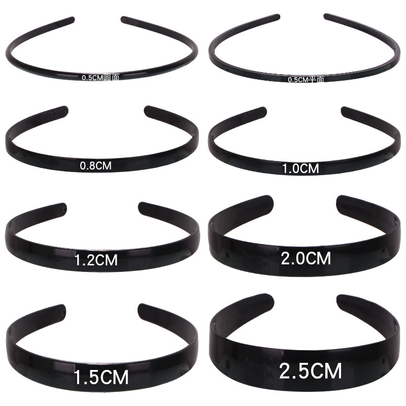 Handmade teachers push black hairband women's wholesale cloth twist bar hairband DIY mother's day headband balloon hair