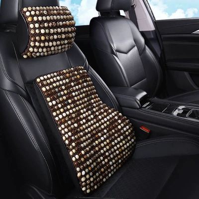 Waist support Foam Massage Cushion - suit-black-color