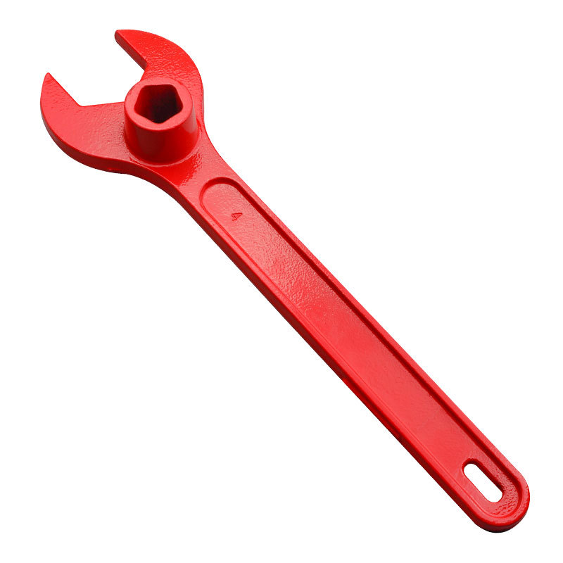 Suministro de fábrica espesado reforzado llave de fuego de acero fundido llave de boca de incendios de tierra llave de fuego spray de plástico