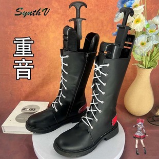 Synthv Accent Tetocosplay Shoes Girl Loli Anime Comic Con Game Performance Shoes