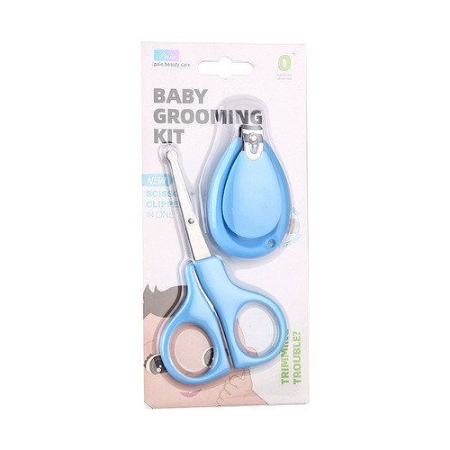 Baby Nail Clipper Set, 2-Piece Set for Newborns and Toddlers, Anti-Slip Nail Trimmer for Babies and Infants