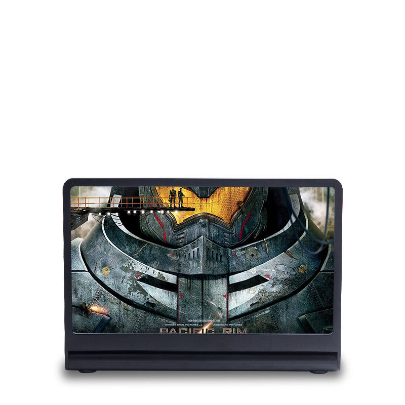 Amplificador de pantalla de teléfono móvil creativo 3D modelo privado transfronterizo F12, soporte de 12 pulgadas, altavoz Bluetooth inalámbrico con ranura para tarjeta