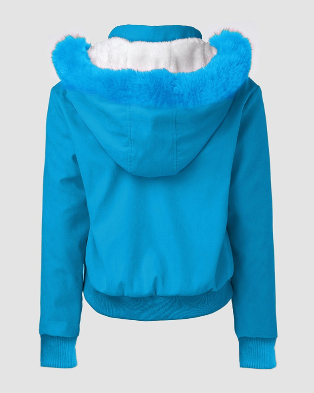 Women's Clothing 2024 Autumn and Winter Casual Jacket Furry Lined Coat Women's Clothing_voghion.com
