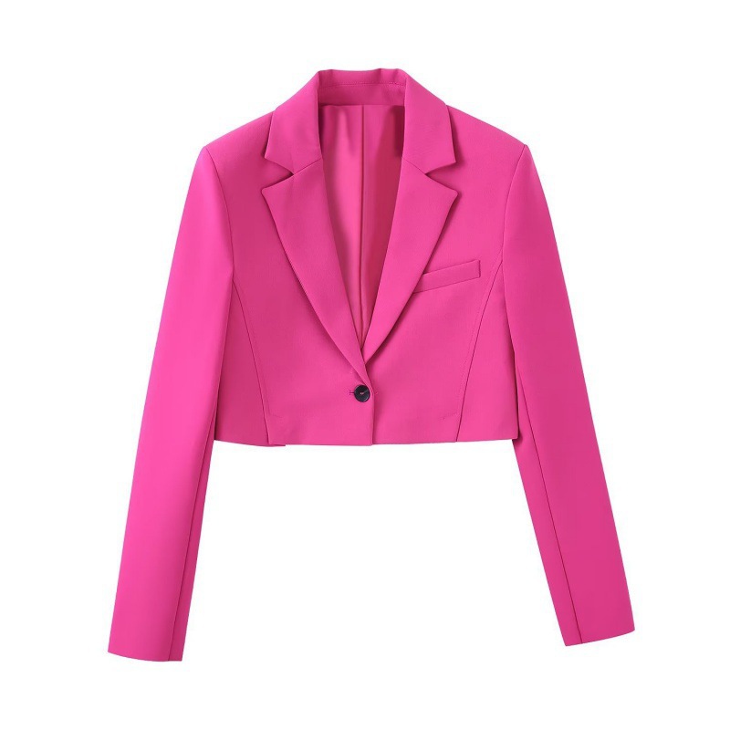 Women's clothing 2024 summer new short suit jacket+skirt pants set_voghion.com