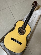 39寸歐洲A+級白松新品可可菠蘿木面單古典連體吉他單板廠家直銷