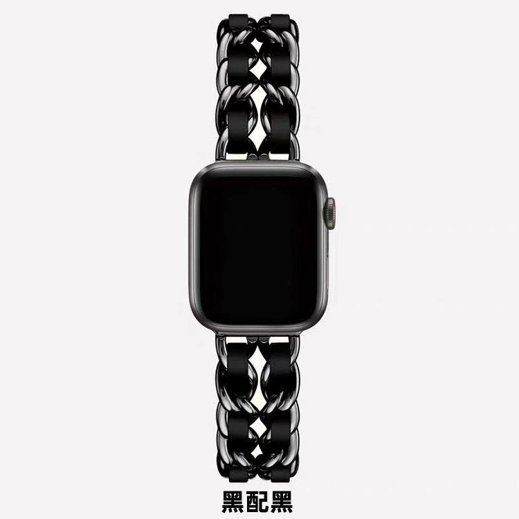 Apple, модные часы, ремешок из металла, цепочка, стиль Chanel