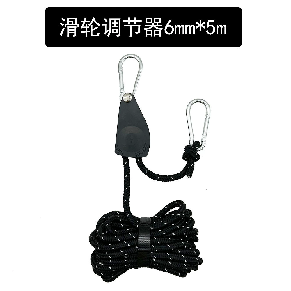 Travel big metal retroreflective tent, clips included, 6mm