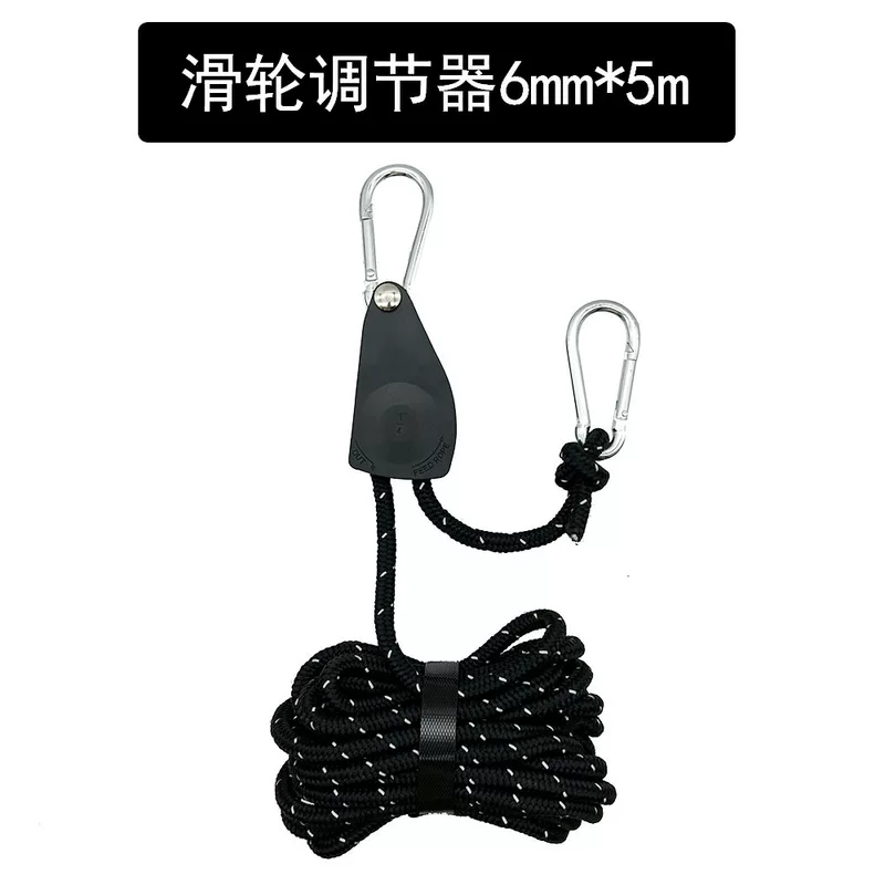 Travel big metal retroreflective tent, clips included, 6mm