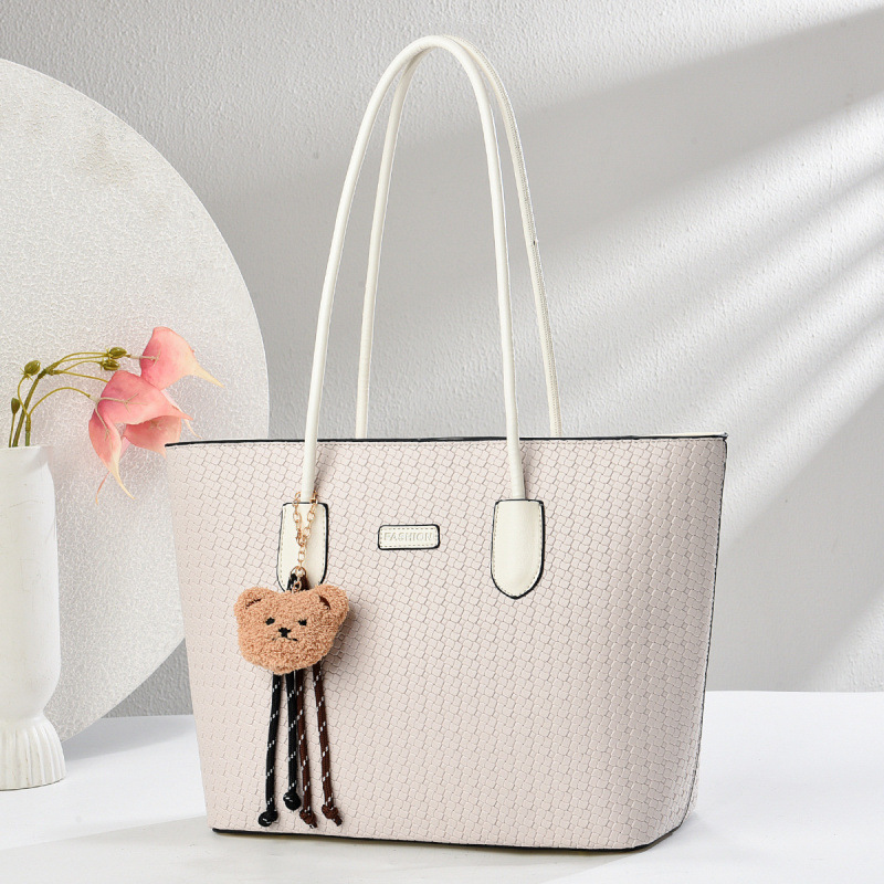 托特包bag小熊挂件手提包腋下包外贸台州女包单肩斜挎包totebags|undefined
