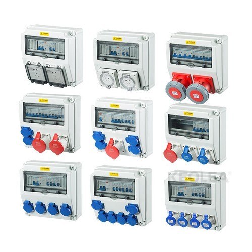 ZDCEE power supply portable indoor industrial socket box power supply maintenance site distribution box outdoor mobile switch box