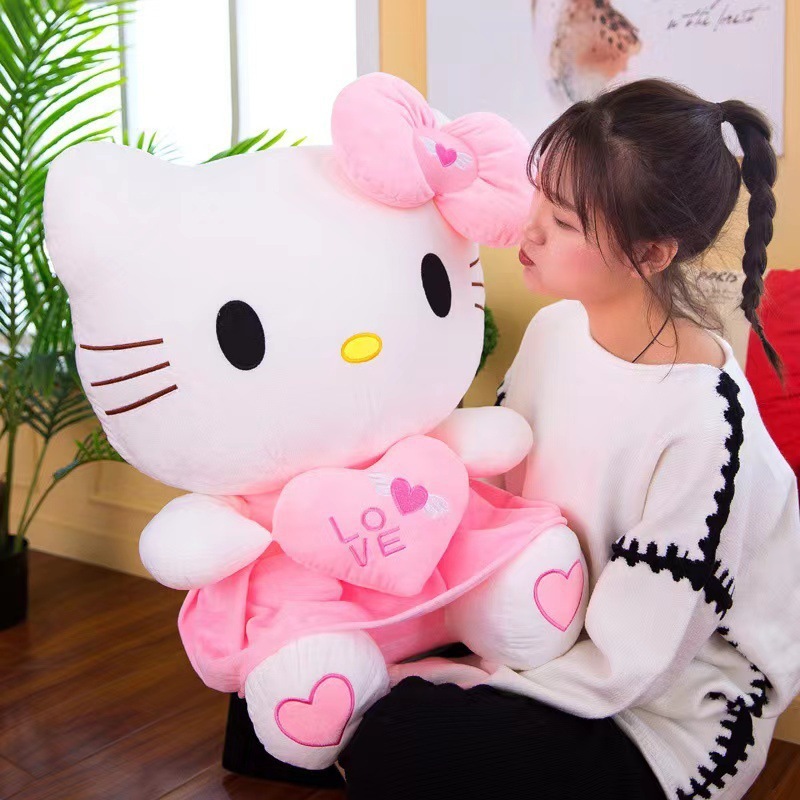 新品ハローキティぬいぐるみ抱き心ハローキティぬいぐるみ女の子诞生日プレゼント人形|undefined