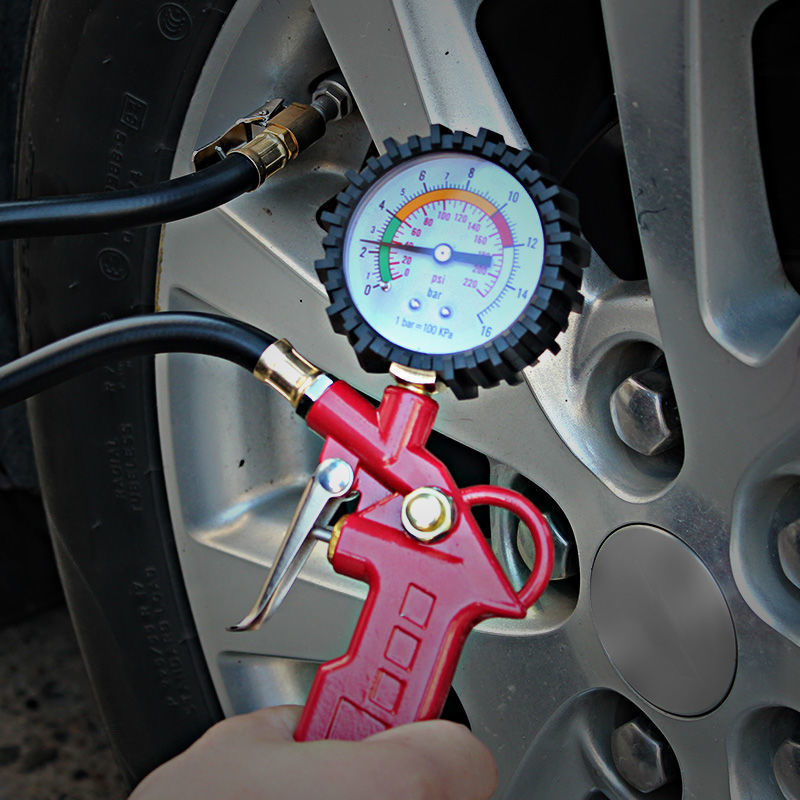 Air pressure gauge for tire pressure testing, car tire pressure gauge, tire pressure meter, tire pressure monitor