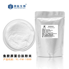 无腥味胶原蛋白肽粉出口食品级 蛋白质99%高纯多肽粉末 颜色洁白