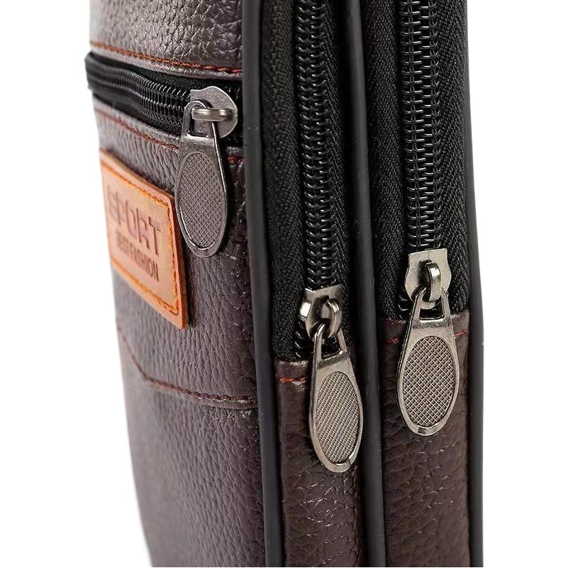 Factory direct supply 6.5 inch men's bag belt new outdoor multi-functional horizontal and vertical mobile phone bag sports waist bag