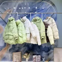 Хлопчатобумажная куртка женская осень-зима новая корейская версия большого размера женская мода свободный толстый с капюшоном